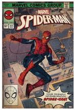 Spiderman Maxi Poster - Comic Front Muurposter - Marvel, Ophalen of Verzenden, Nieuw, Wanddecoratie