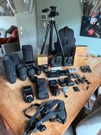 Nikon D700 D80 complete set met lenzen flitsers tas tripod, Gebruikt, Ophalen of Verzenden, Nikon, 8 keer of meer