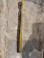 Nieuwe leren halsband, Ophalen of Verzenden, Zo goed als nieuw, Leer