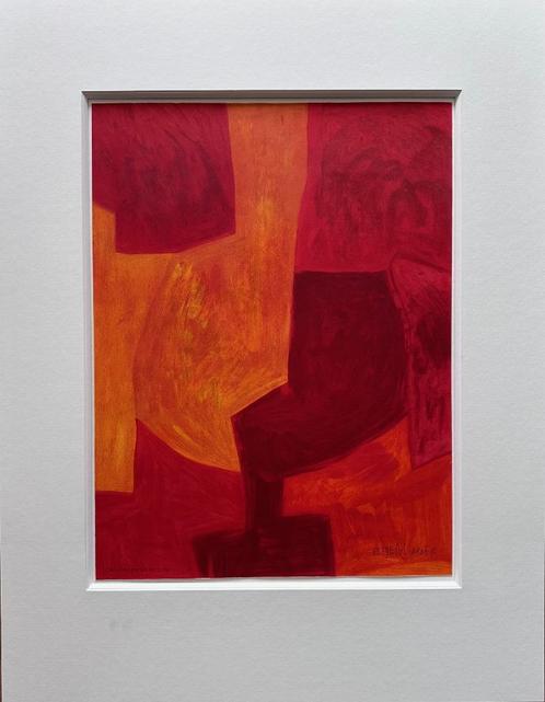 Serge Poliakoff litho, Antiek en Kunst, Kunst | Litho's en Zeefdrukken, Ophalen