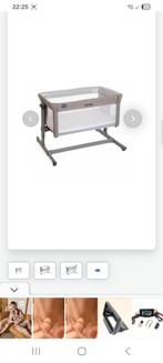 Chicco Next2Me Dream Evo Grijs, Ophalen, Zo goed als nieuw, Wieg