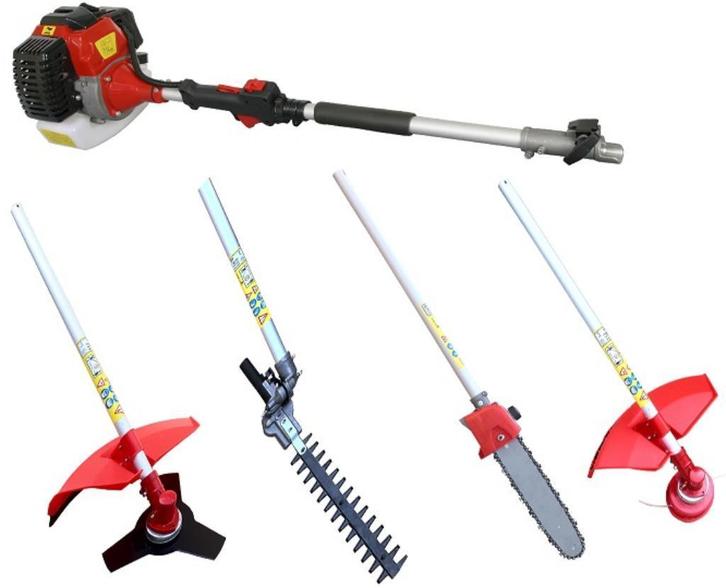 Combitool 4in1 Benzine, Tuin en Terras, Bosmaaiers, Nieuw, Benzine, 30 tot 50 cm, Ophalen of Verzenden