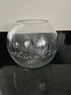 Riviera maison bolvaas, Huis en Inrichting, Woonaccessoires | Vazen, Overige kleuren, Ophalen of Verzenden, Minder dan 50 cm, Glas