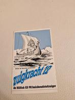 1881 Nilfisk GS 90 Stofzuiger Sticker - Vikingschip, Verzamelen, Ophalen of Verzenden