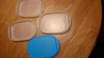 Tupperware vleeswaren dozen, Blauw, Gebruikt, Ophalen of Verzenden, Bak of Kom