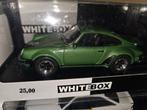 1:24 WHITEBOX PORSCHE 911 TURBO 930 GROEN, Ophalen of Verzenden, Nieuw, Bburago