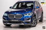 BMW X1 SDrive18i Executive Edition|NAP|HUD|Trekhaak|Cam|1eig, Auto's, Blauw, 3 cilinders, 1405 kg, 750 kg