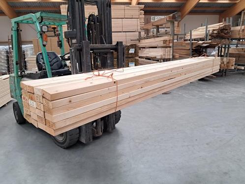 Partij vuren sls 3,8x8,9 glad, Tuin en Terras, Palen, Balken en Planken, Nieuw, Planken, 250 cm of meer, Ophalen