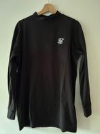 Sik Silk shirt maat L zwart, Ophalen of Verzenden, Zo goed als nieuw, Maat 48/50 (M), Zwart