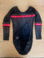 Zo goed als nieuw turnpakje TT gymnastics 164(valt kleiner), Zwart, Ophalen of Verzenden, Zo goed als nieuw, Turnpak(je)