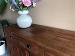 Massief teak dressoir te koop!!, Huis en Inrichting, Ophalen, Teakhout, Zo goed als nieuw, 200 cm of meer