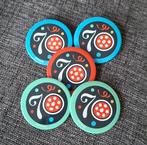 5x Efteling 70 jaar buttons, Verzamelen, Ophalen of Verzenden, Nieuw, Button of Speldje