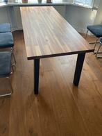 IKEA Gunneby Eettafel 200x80 cm, Huis en Inrichting, Tafels | Eettafels, Ophalen, Gebruikt, 50 tot 100 cm, 150 tot 200 cm