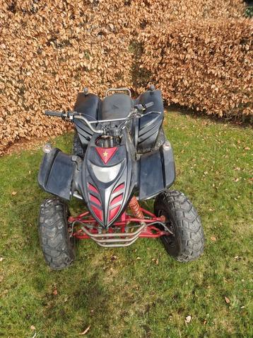 Quad met kenteken opknapper  beschikbaar voor biedingen