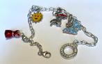Armband Thomas Sabo bedel zilver charm club rode jurk zon, Ophalen of Verzenden, Zo goed als nieuw, Met bedels of kralen, Zilver