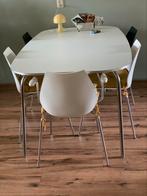 Eettafel Ikea  wit Grimle, Huis en Inrichting, Tafels | Eettafels, Ophalen, Overige materialen, 50 tot 100 cm, Zo goed als nieuw