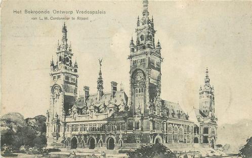 (386-114-037) Den Haag Vredespaleis, Verzamelen, Ansichtkaarten | Nederland, Zuid-Holland, Verzenden