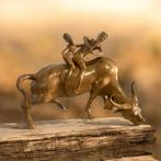 Balinees handgesneden waterbuffel karbouw  sculptuur, Ophalen of Verzenden