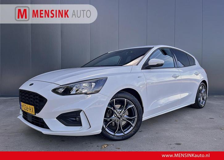 Ford Focus 1.0 EcoBoost ST Line 1e EIGENAAR LED NAVI CRUISE, Auto's, Ford, Te koop, Focus, ABS, Airbags, Airconditioning, Alarm
