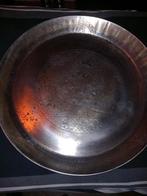 Metalen dienbladen voor kaarsen o.i.d., Ophalen, Gebruikt, Rond, Metaal