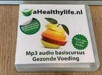 Ahealthylife mp3 audio basiscursus gezonde voeding, Ophalen of Verzenden, Zo goed als nieuw, Dieet en Voeding