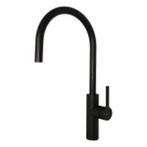 Caressi Keukenkraan CA1105BK ECO Eenhendel mengkraan Zwart, Minder dan 50 cm, Zwart, Nieuw, Ophalen of Verzenden