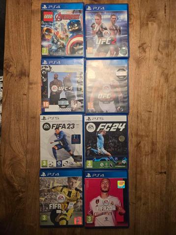 Diverse Playstation Games beschikbaar voor biedingen