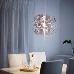 Hanglamp wit / zilverkleur, Ophalen, Kunststof, Amerongerwetering 28, 50 tot 75 cm