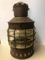 ANKERLIGHT KOPEREN & MESSING BOOT LANTAARNLAMP VINTAGE RETRO, Ophalen of Verzenden, Huis en Inrichting