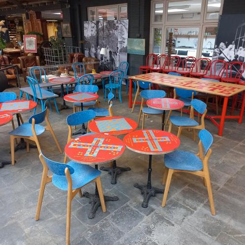 Unieke parij Tony's Chocolonely meubels, Antiek en Kunst, Curiosa en Brocante, Ophalen