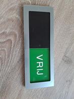 Vrij/Niet Storen Bordje - Gebruikt, Ophalen of Verzenden, Gebruikt