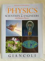 Physics for scientists & engineers, Giancoli, Pearson, Ophalen of Verzenden, Beta, WO