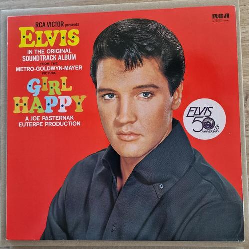 Lp Elvis Presley / GIRL HAPPY, Cd's en Dvd's, Vinyl | Rock, Gebruikt, Rock-'n-Roll, Ophalen of Verzenden