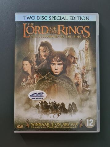 The lord of the rings, the fellowship of the ring (3 dvd's)