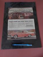 Chrysler Windsor V-8 Reclame poster uit de Fifties., Ophalen of Verzenden, Zo goed als nieuw, Auto's
