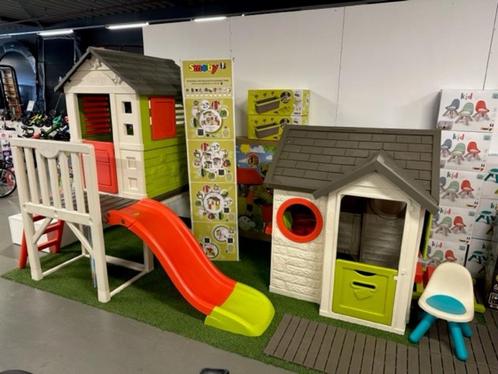Smoby speelhuisje paalwoning met glijbaan uit voorraad €269, Kinderen en Baby's, Speelgoed | Buiten | Los speelgoed, Nieuw, Verzenden