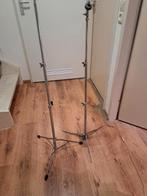 2 Bekken standaards, Muziek en Instrumenten, Instrumenten | Toebehoren, Ophalen of Verzenden, Gebruikt, Drums of Percussie