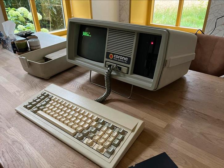 Corona Data Systems PPC-400 portable computer, Computers en Software, Vintage Computers, Ophalen of Verzenden