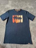 Tshirt donkerblauw met palmbomen mt 158/164 WE, Kinderen en Baby's, Kinderkleding | Maat 158, Ophalen of Verzenden, Zo goed als nieuw