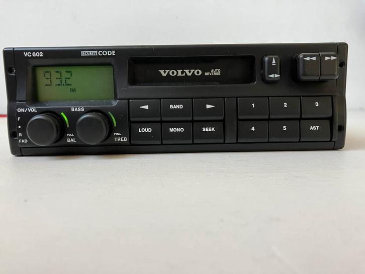 Volvo VC602 OEM autoradio cassette, Auto diversen, Autoradio's, Gebruikt, Ophalen of Verzenden