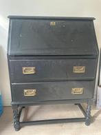 Secretaire zwart, Ophalen, Gebruikt, Vintage