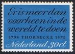 Nederland 1 zegel postfris Thorbecke uit 1972, Ophalen of Verzenden, Na 1940, Postfris