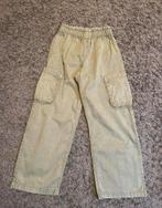 Groene broek wideleg H&M mt 140, Kinderen en Baby's, Kinderkleding | Maat 140, Broek, Meisje, H&M, Ophalen of Verzenden