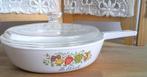 CORNING WARE ovenschaaltje met deksel en handvat Le persil, Overige materialen, Gebruikt, Ophalen of Verzenden, Schaal of Schalen