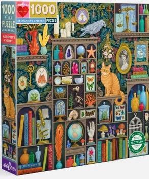 eeBoo - Alchemist's Cabinet - 1000 stukjes, Hobby en Vrije tijd, Denksport en Puzzels, Nieuw, Legpuzzel, 500 t/m 1500 stukjes
