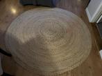 Jute kleed diameter 170cm kwaliteit, Ophalen, 150 tot 200 cm, 200 cm of meer, Zo goed als nieuw