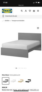 180x200 Bed Frame and Mattress, Huis en Inrichting, Slaapkamer | Matrassen en Bedbodems, Ophalen, Tweepersoons, 200 cm, 180 cm
