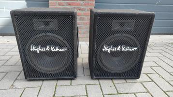 2x Hughes & Kettner CO122 speakers. beschikbaar voor biedingen