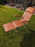 Vintage Italiaanse Maule Marga ligstoel / campingstoel, Ophalen, Gebruikt, Campingstoel