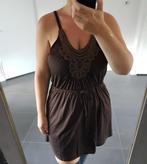 Jurk Bruin XL  Hunkemoller Dayware, Kleding | Dames, Jurken, Bruin, Verzenden, Maat 46/48 (XL) of groter, Nieuw